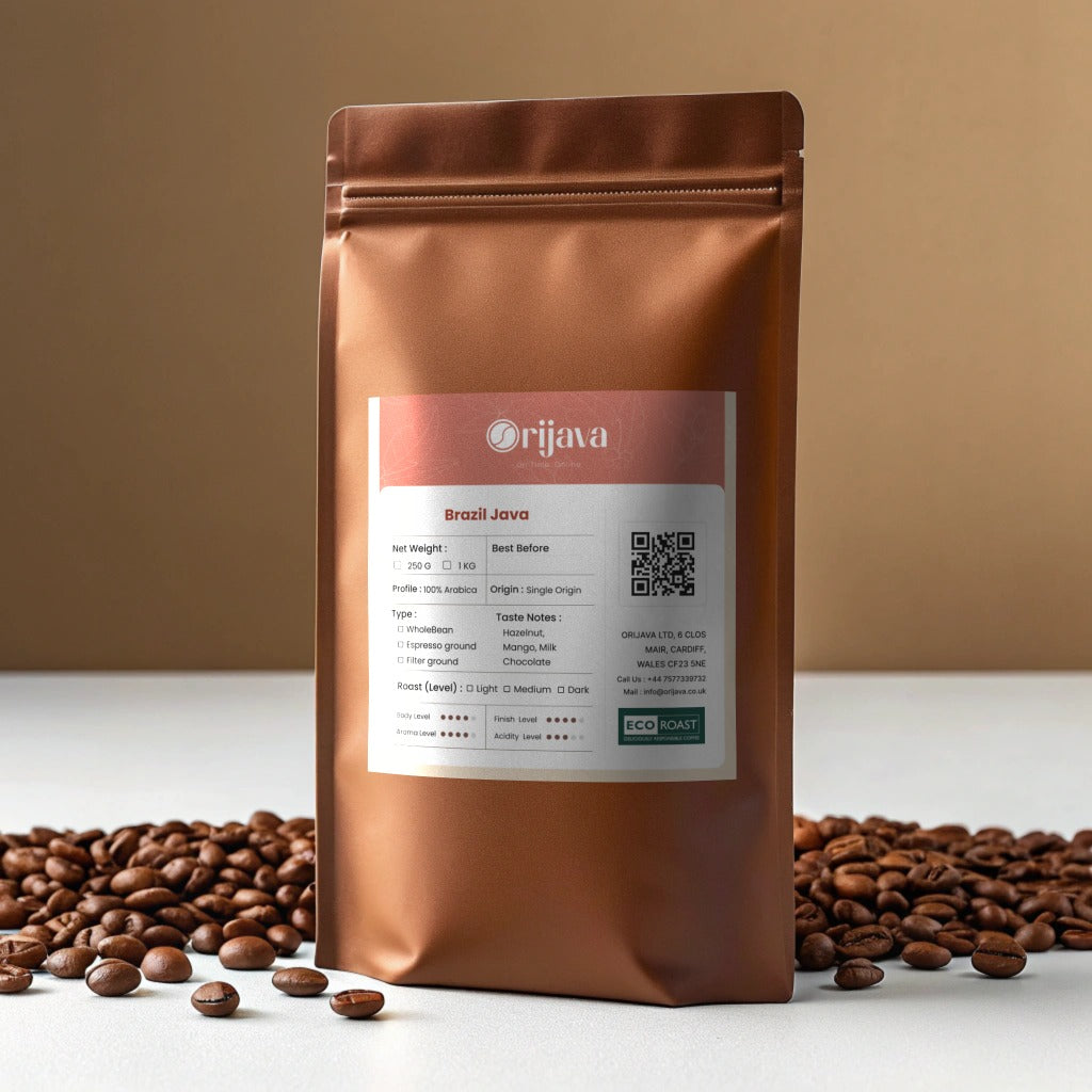 Brazil Java - Single Origin Coffee Roasted 100% Arabica