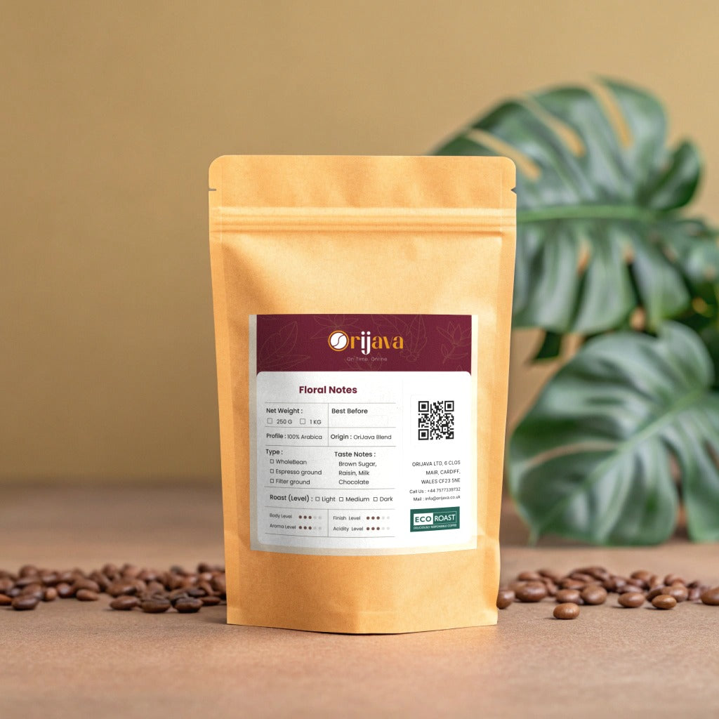 Floral Notes - OriJava Special Blend Coffee Roasted 100% Arabica