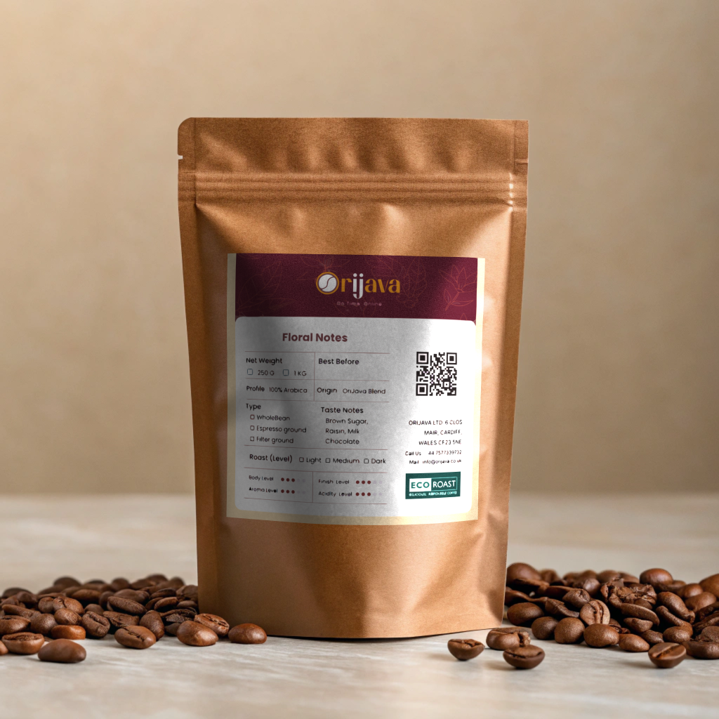 Floral Notes - OriJava Special Blend Coffee Roasted 100% Arabica
